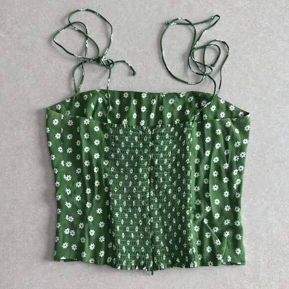 Reformation Meyer Top in Hannah ASO Sarah Cameron - Picture 9 of 16